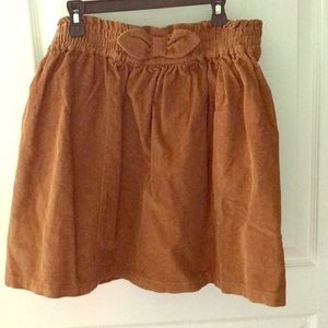 Brown skirt